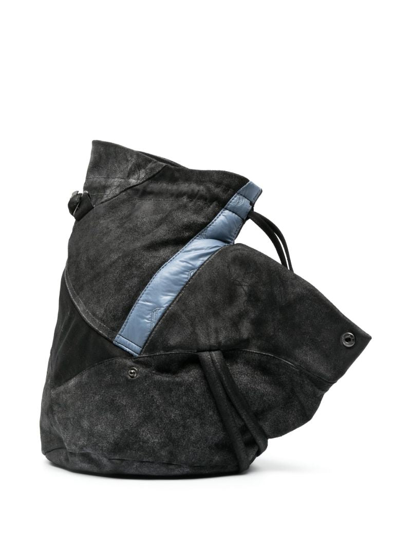 Black Asymmetric Shoulder Bag
