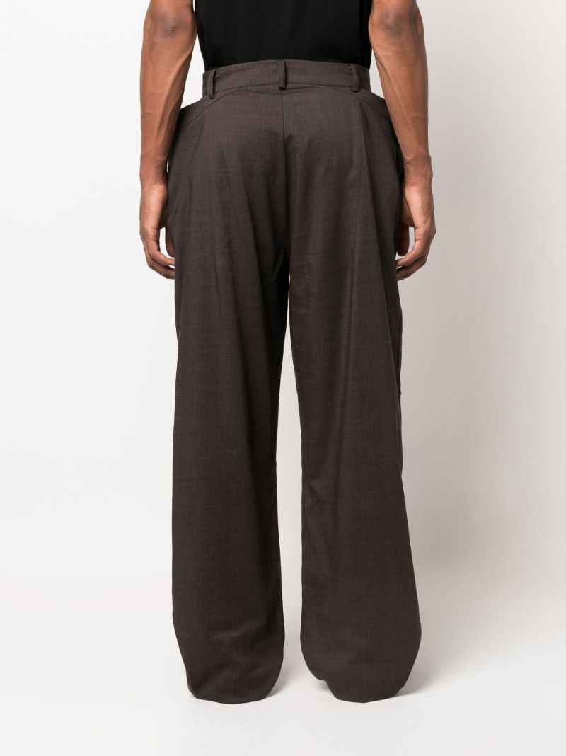 Brown Antharas Wide-leg Trousers