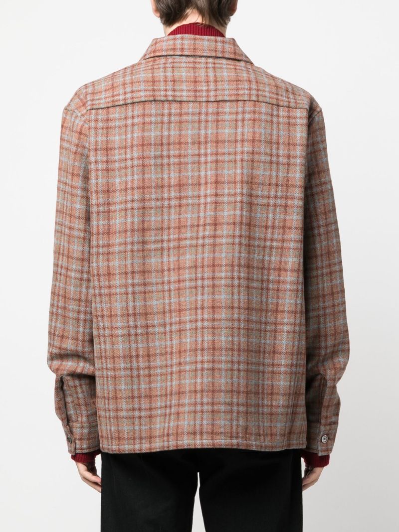 Red Heusaen Check Shirt