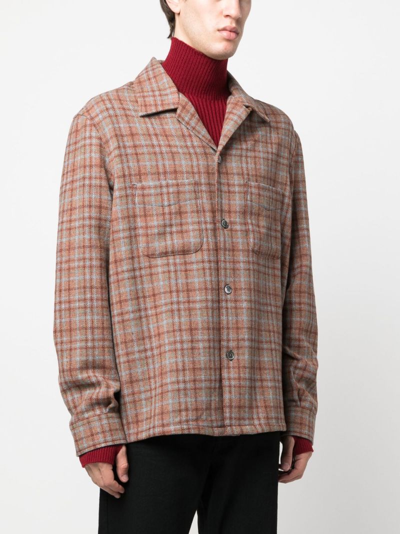 Red Heusaen Check Shirt