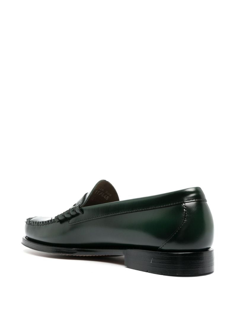 Green Larson Penny Loafers