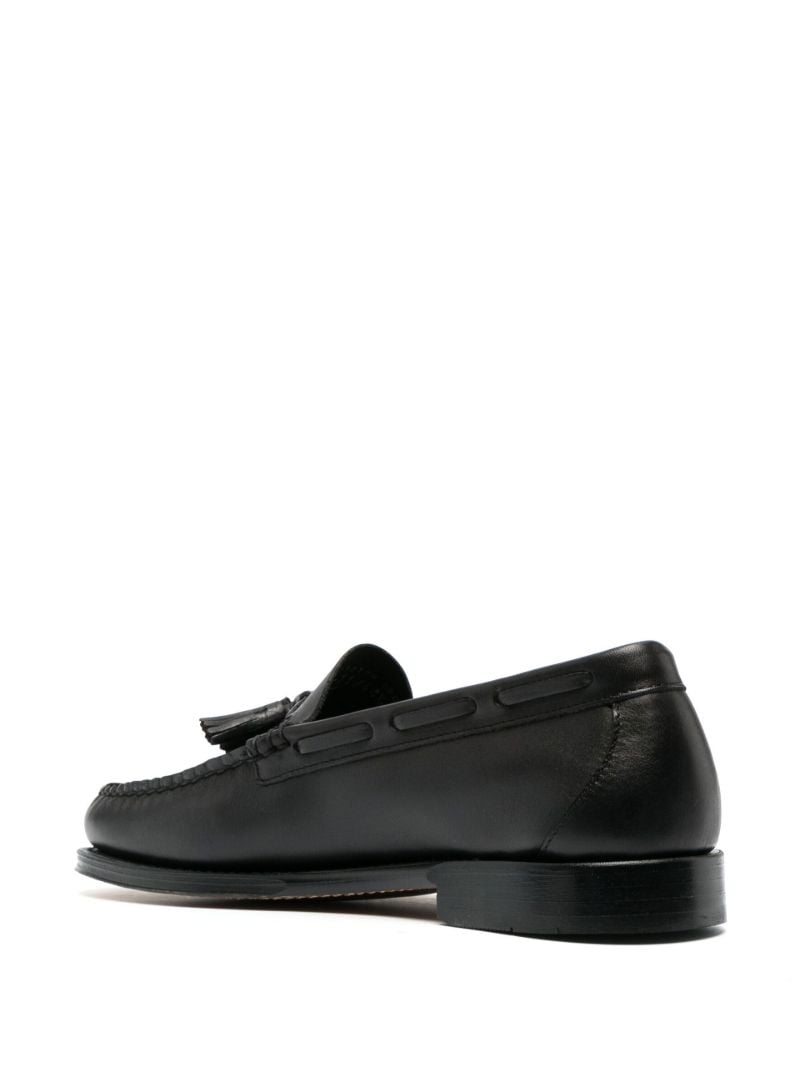 Black Weejuns Larkin Tassel Leather Loafers
