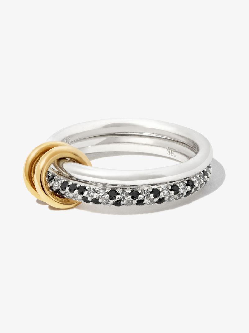 18k White Gold Virgo Diamond Ring
