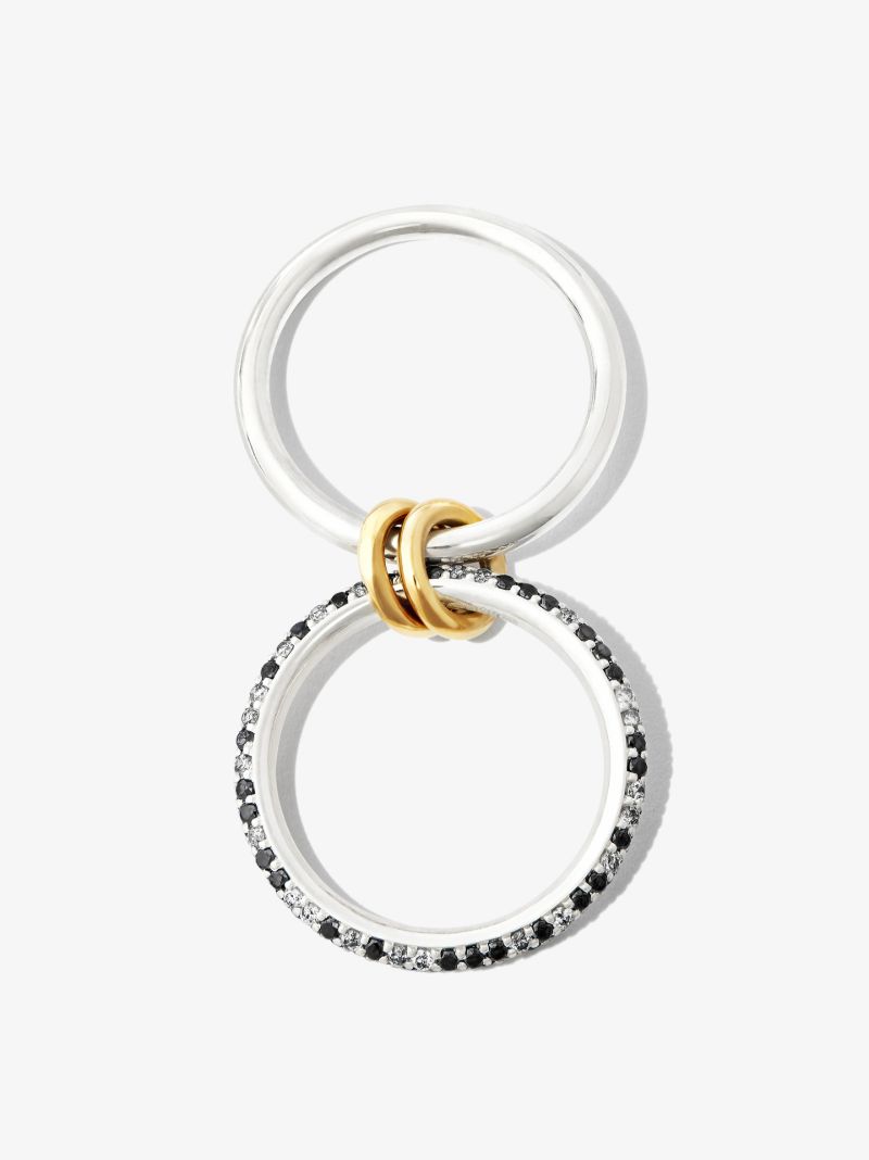 18k White Gold Virgo Diamond Ring