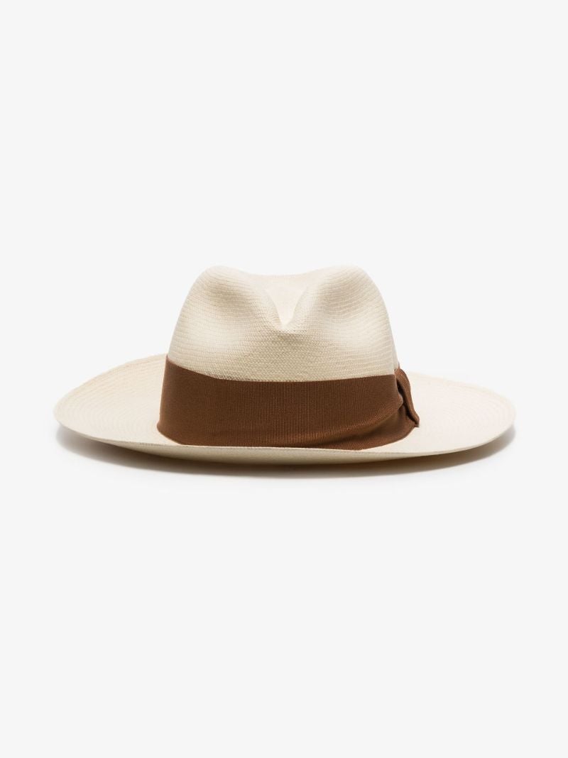 Neutral Rafael Wide Panama Hat