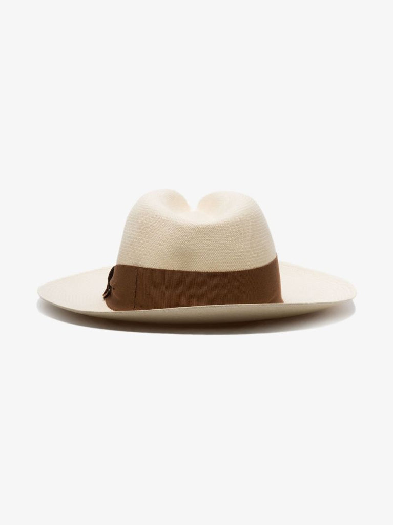 Neutral Rafael Wide Panama Hat