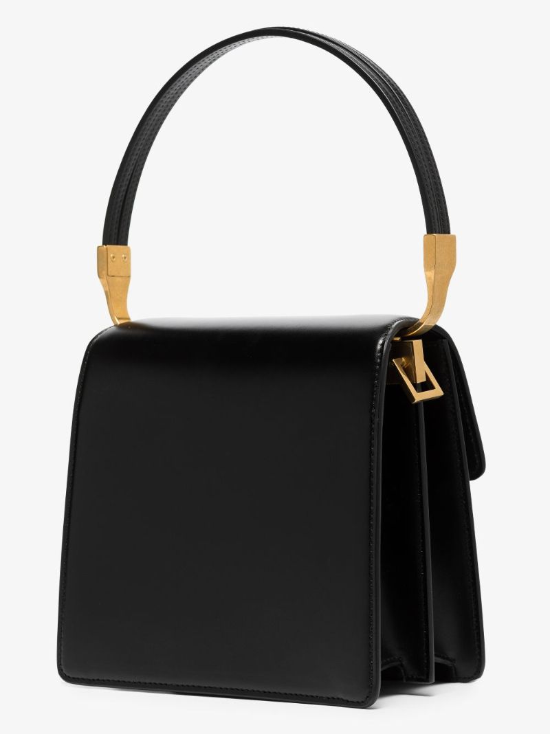 Black Ely Leather Cross Body Bag