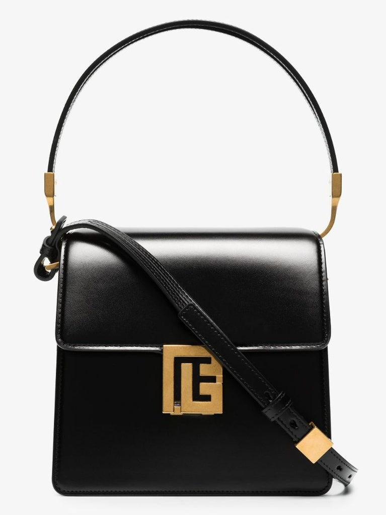Black Ely Leather Cross Body Bag