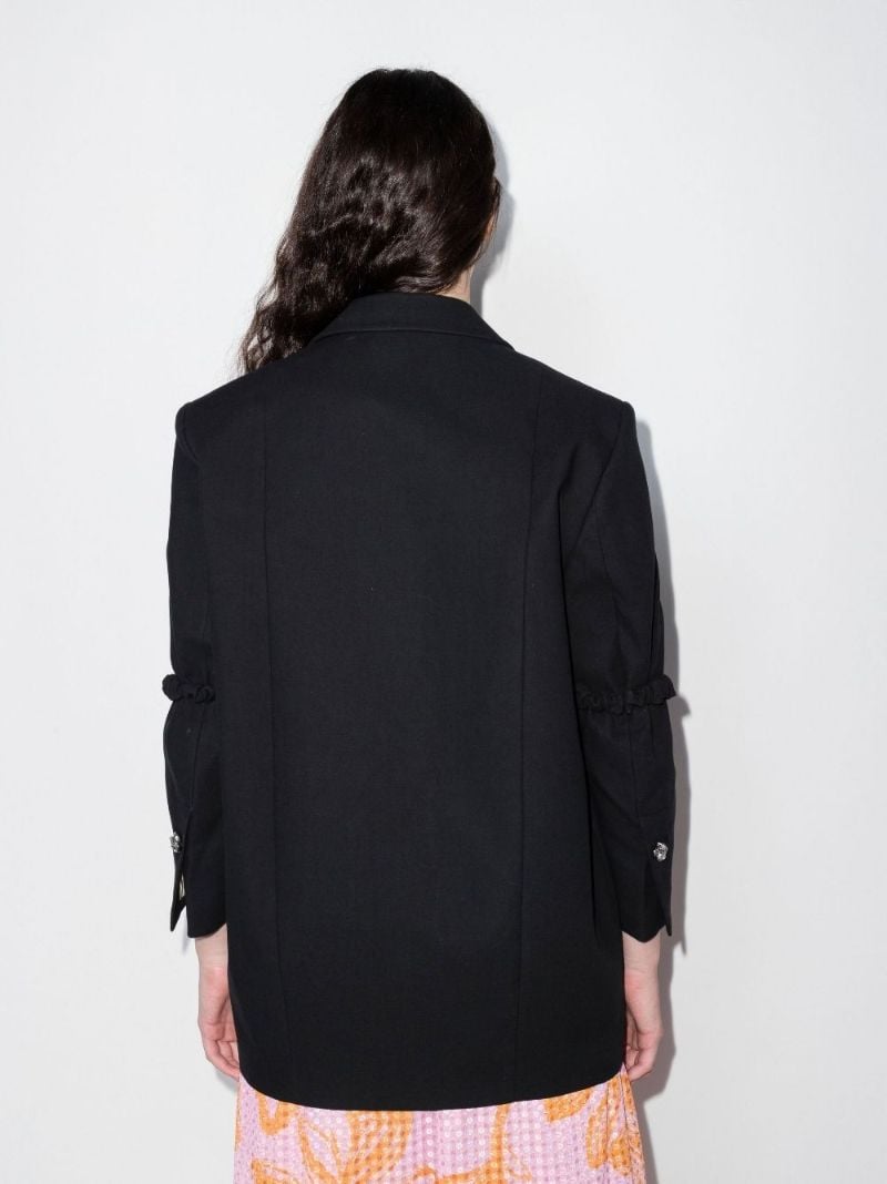 Black Single-breasted Blazer