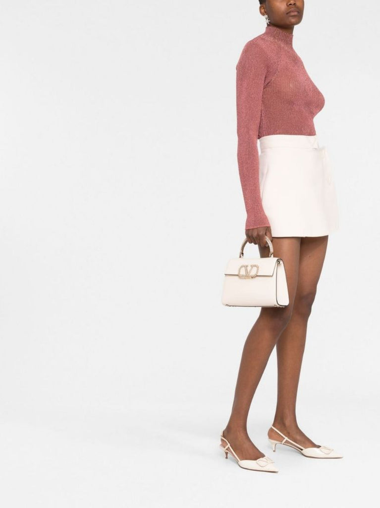 Neutral Vsling Small Leather Top Handle Bag