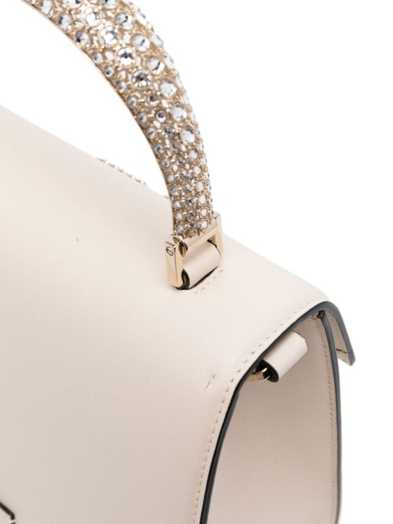 Neutral Vsling Small Leather Top Handle Bag