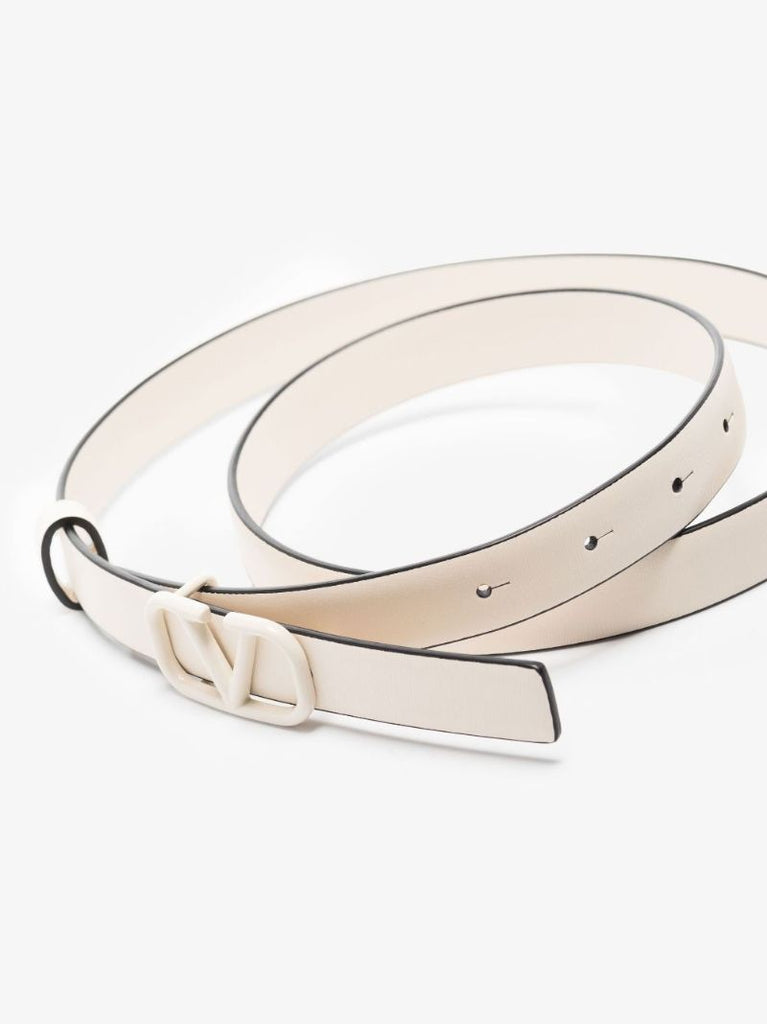 Neutral Vlogo Leather Belt