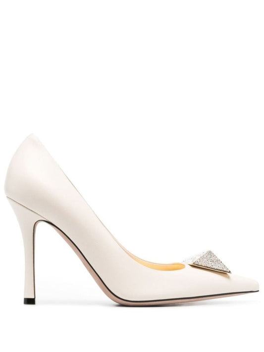 Neutral One Stud 100 Satin Pumps