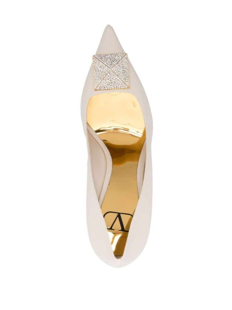 Neutral One Stud 100 Satin Pumps