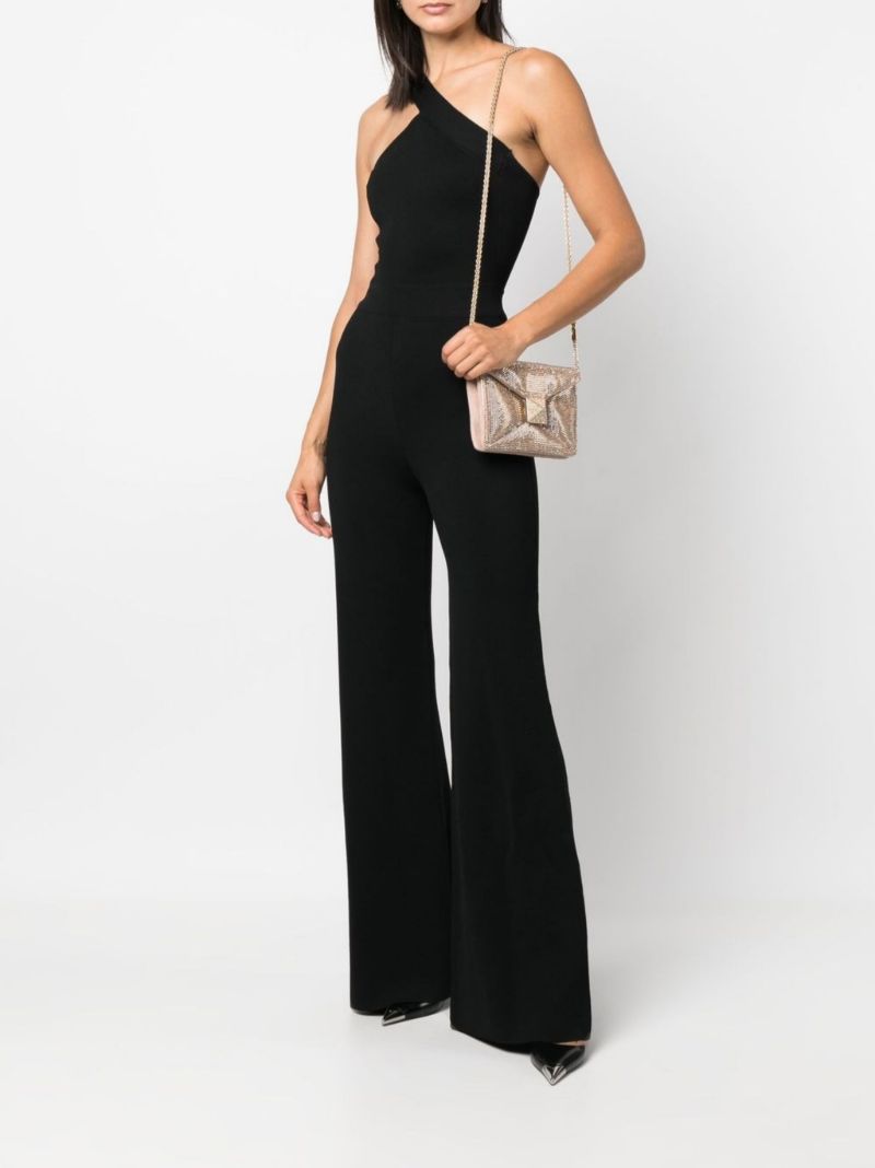 Gold-tone One Stud Leather Cross Body Bag