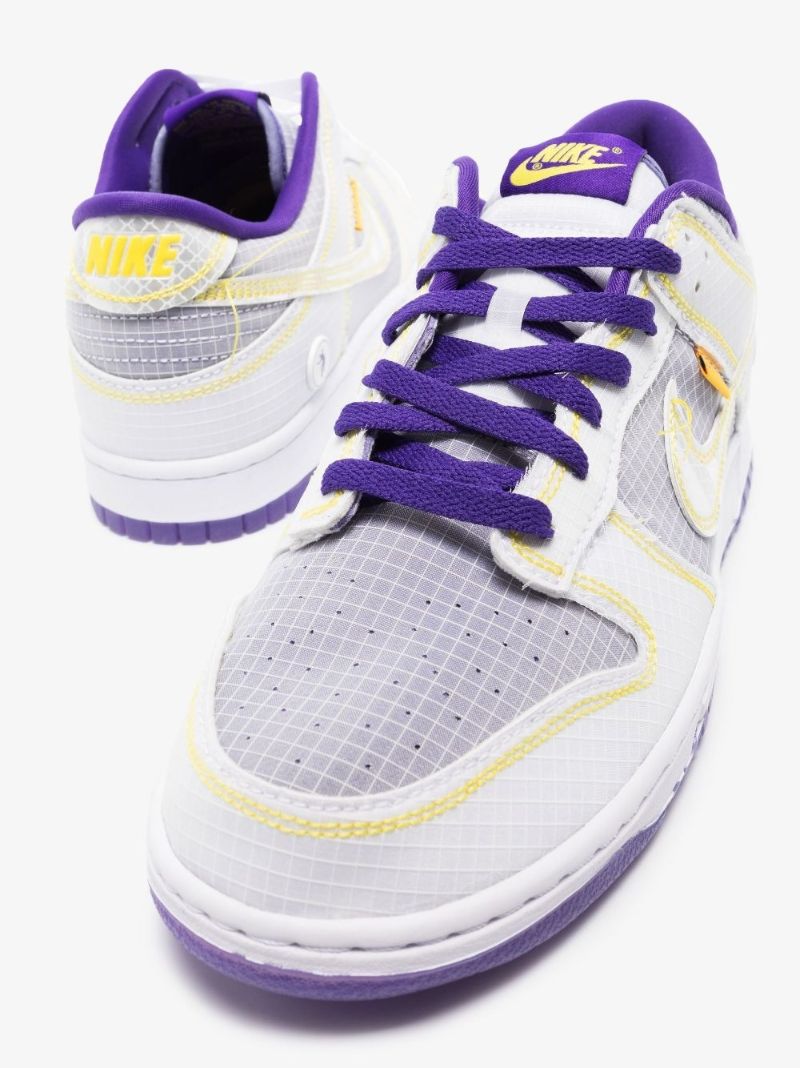 X Union La Purple Dunk Low Sneakers