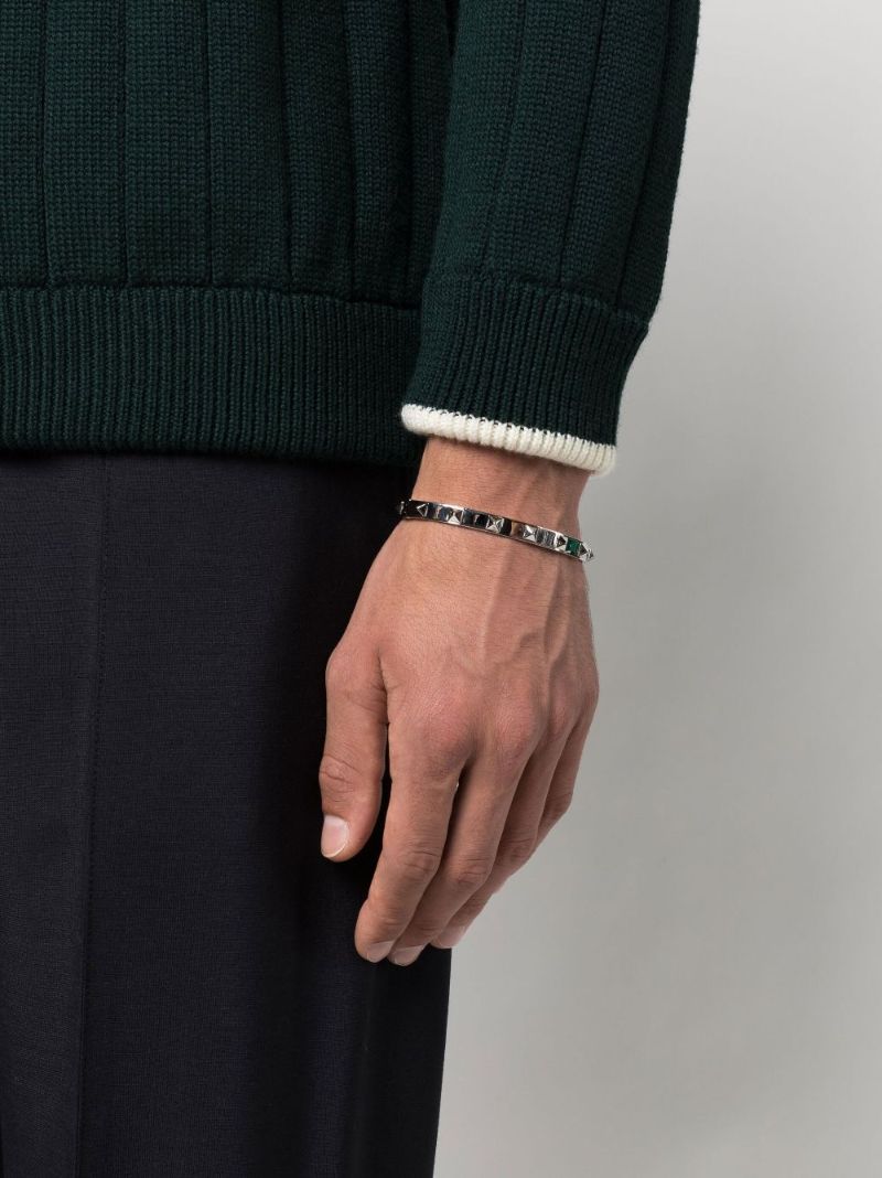 Stainless Steel Rockstud Bracelet