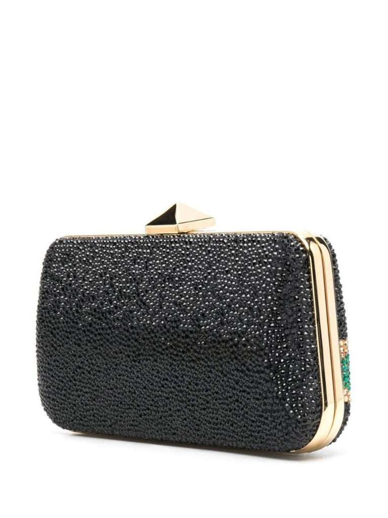 Black Drago Re-edition Embellished Clutch Bag