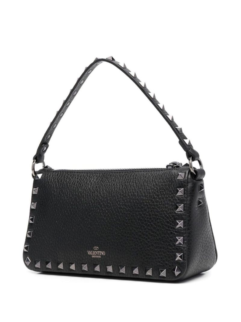Val Rockstud Sml Lthr Shldr Bag