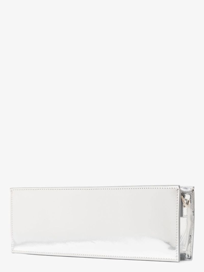 Silver  Le Ciuciu Leather Shoulder Bag