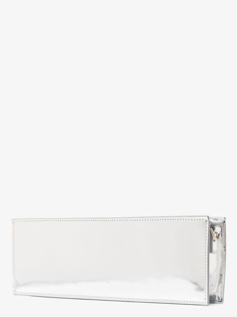 Silver  Le Ciuciu Leather Shoulder Bag