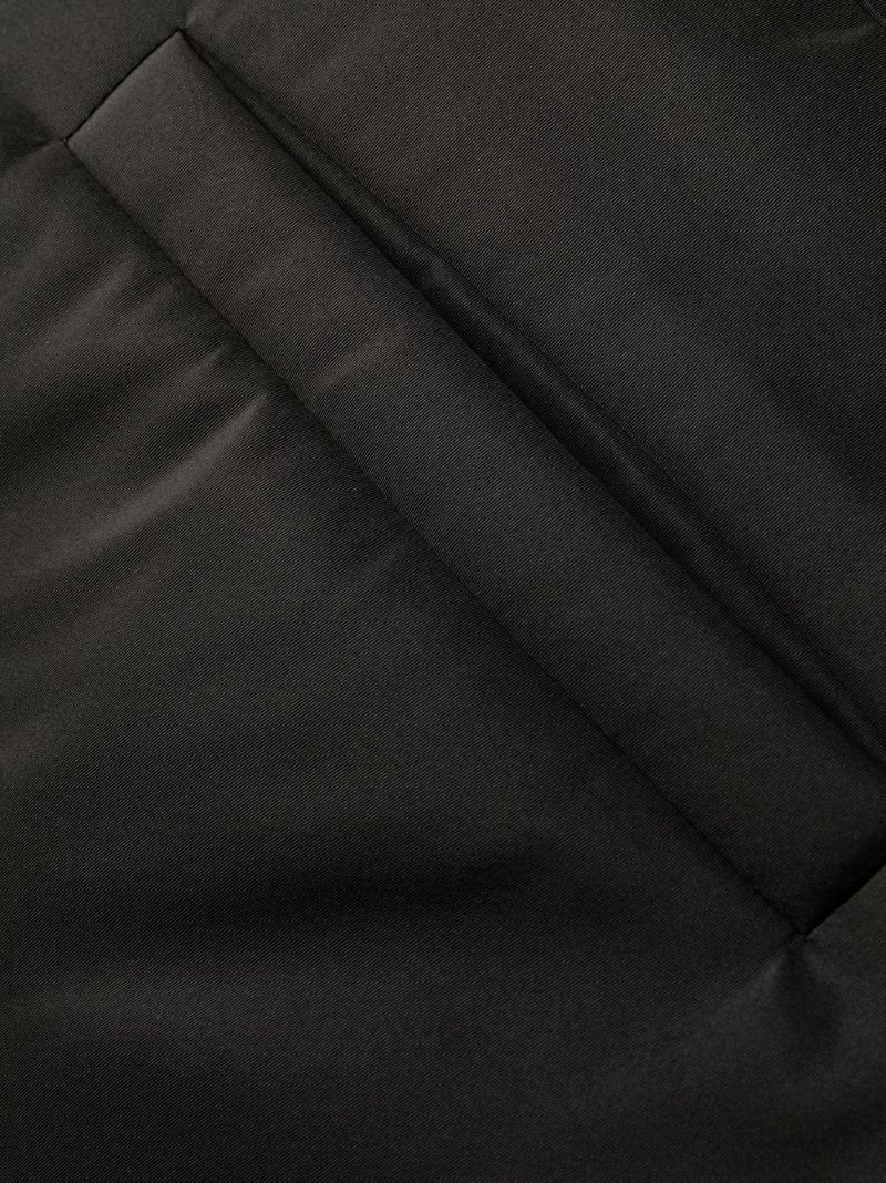 Vltn V Metal Logo Padded Caban Jacket Bl