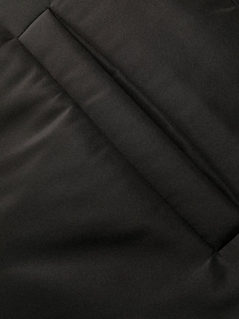 Vltn V Metal Logo Padded Caban Jacket Bl