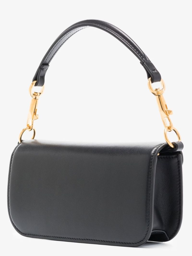 Black LocÃ_x0083_Â² Small Leather Shoulder Bag