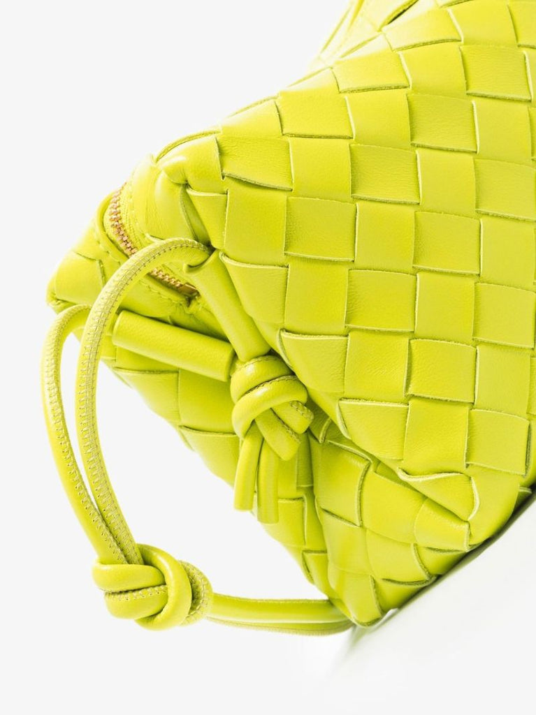 Green Mini Loop Leather Camera Bag