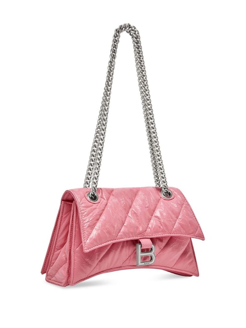 Pink Crush Small Leather Shoulder Bag