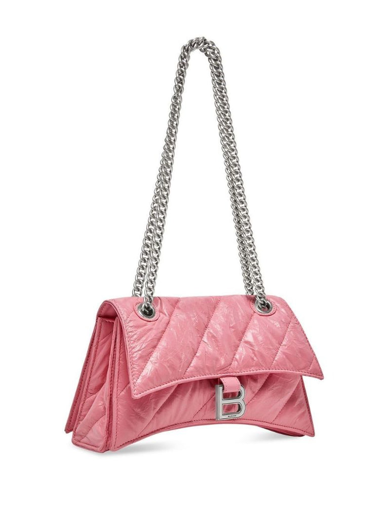Pink Crush Small Leather Shoulder Bag