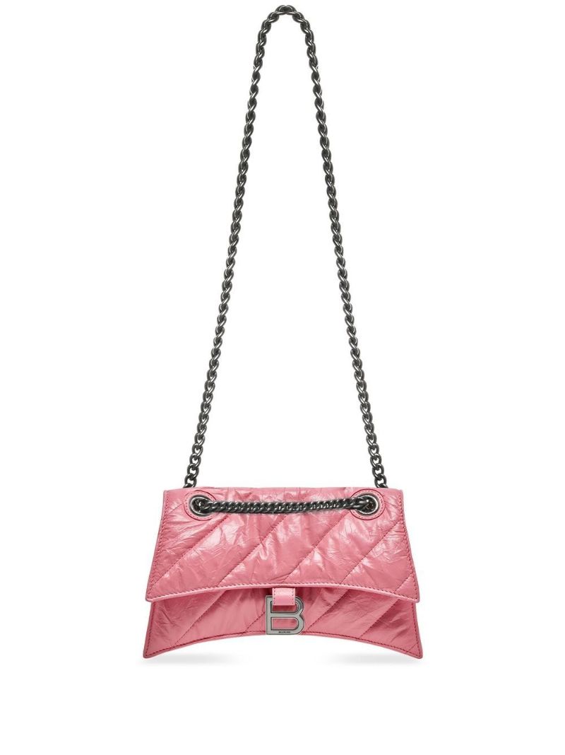 Pink Crush Small Leather Shoulder Bag