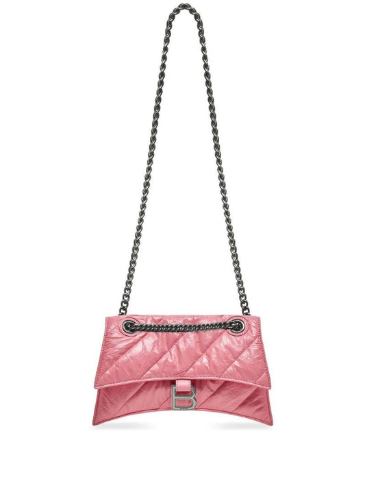Pink Crush Small Leather Shoulder Bag