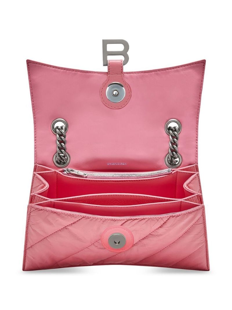 Pink Crush Small Leather Shoulder Bag