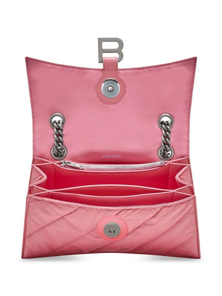 Pink Crush Small Leather Shoulder Bag