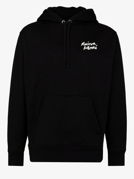 Black Mini Handwriting Hoodie