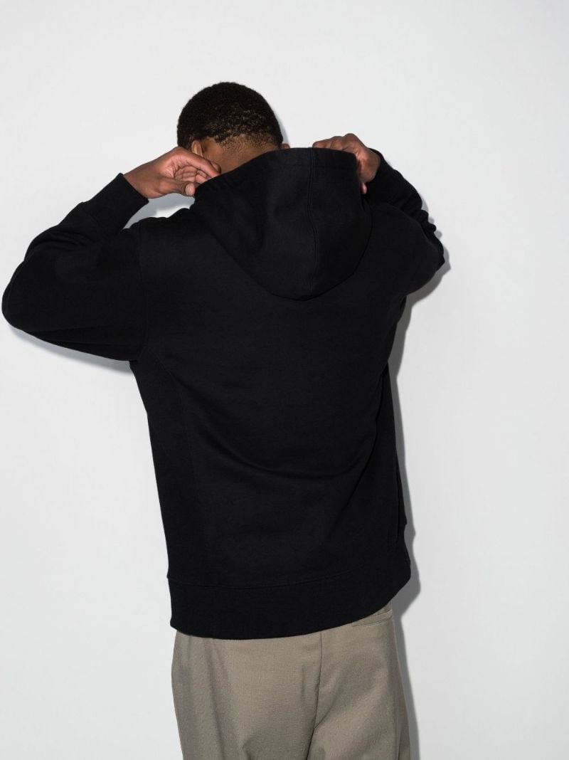 Black Mini Handwriting Hoodie