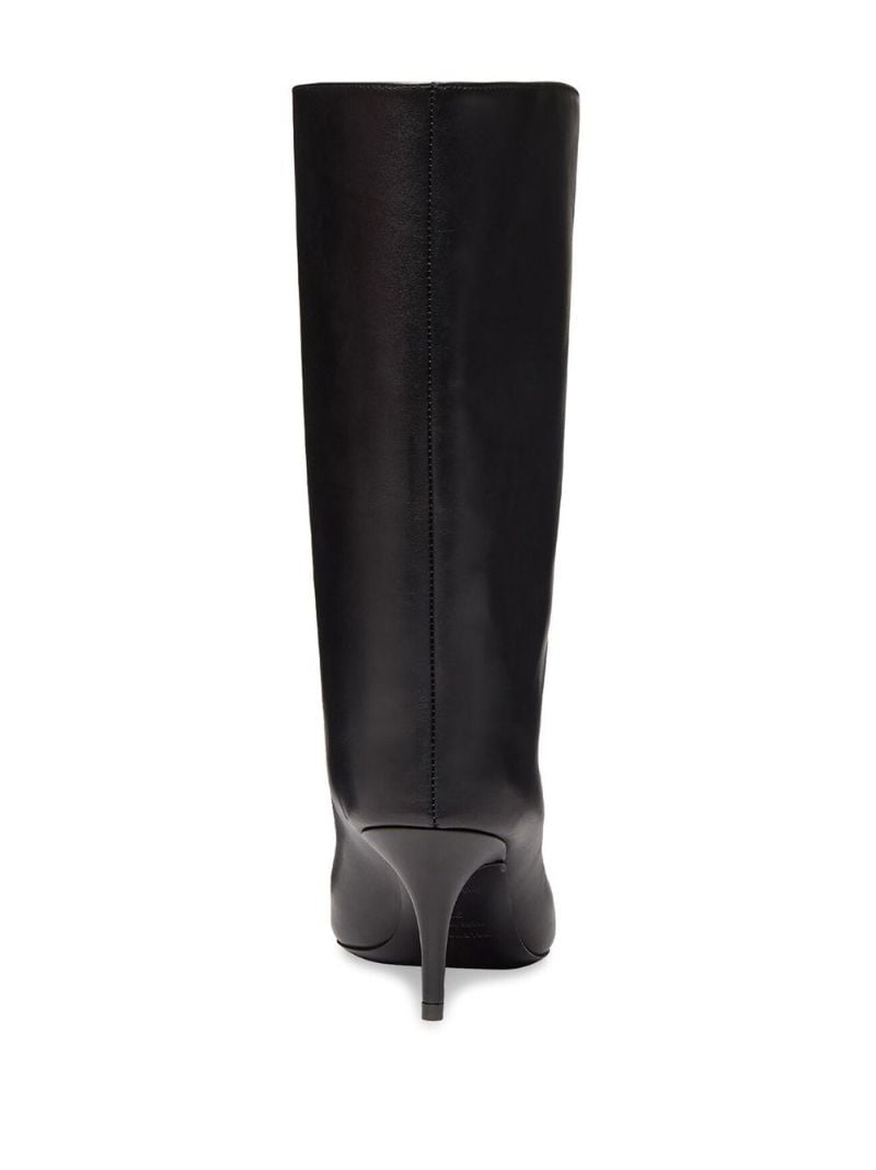 Black Wander 70 Leather Ankle Boots