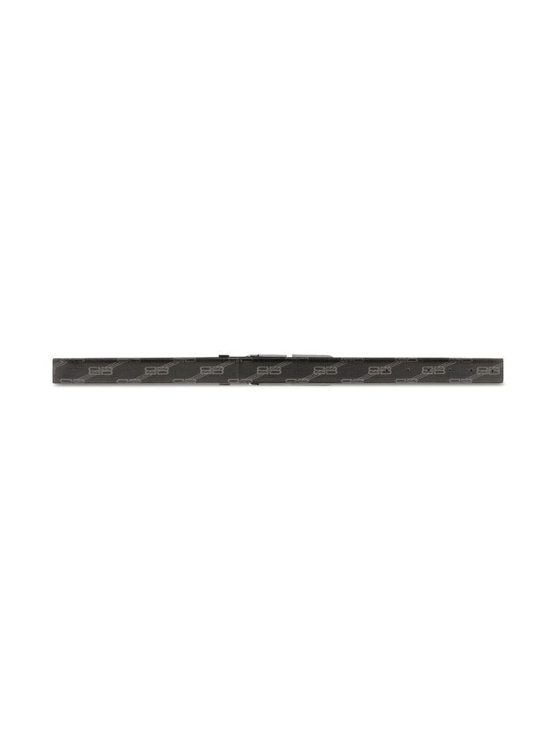 Black Bb Signature Buckle Belt