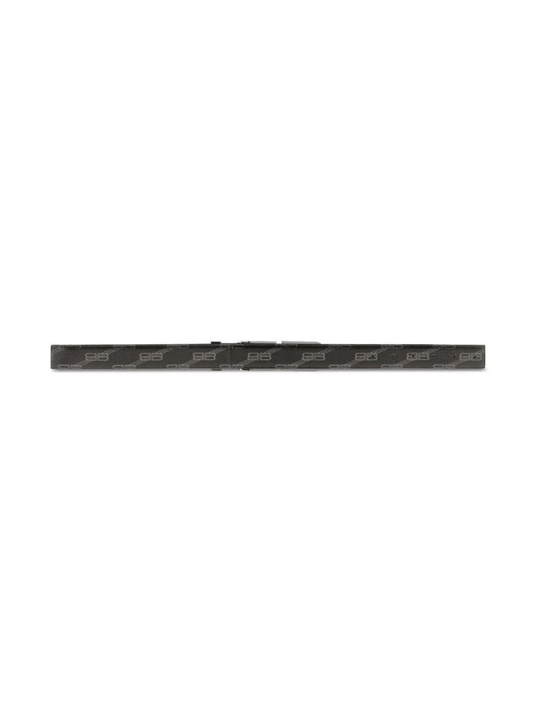 Black Bb Signature Buckle Belt
