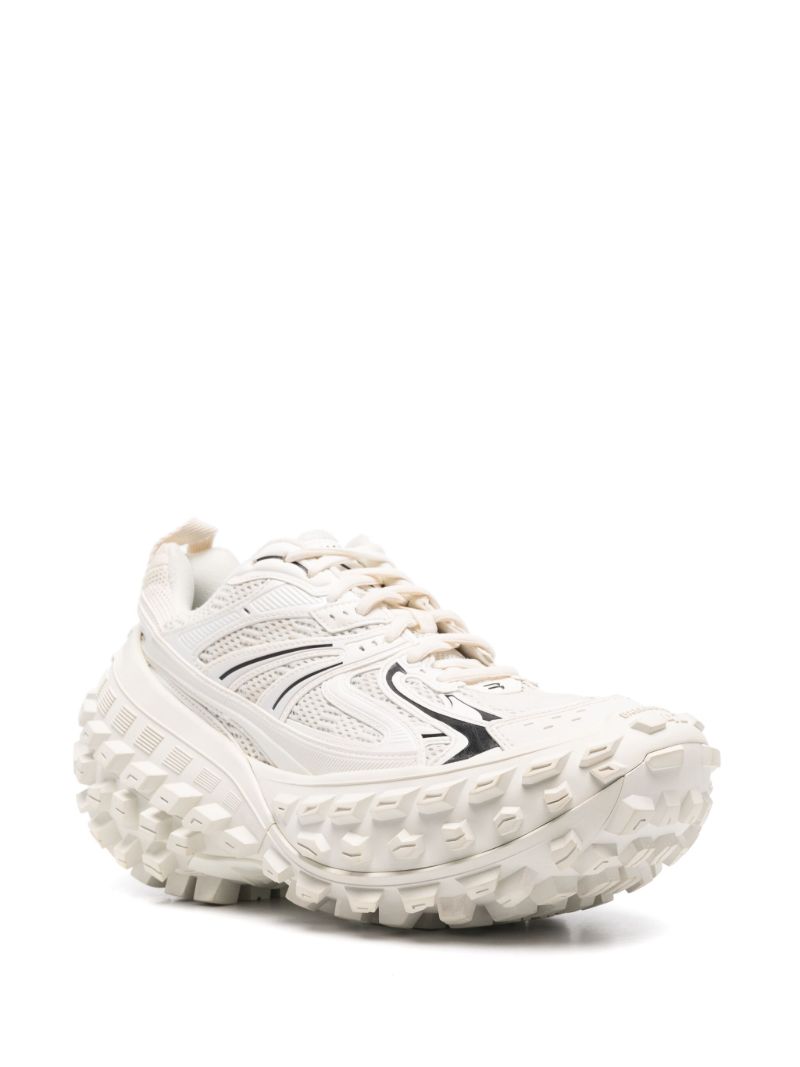 Neutral Defender Platform Sneakers