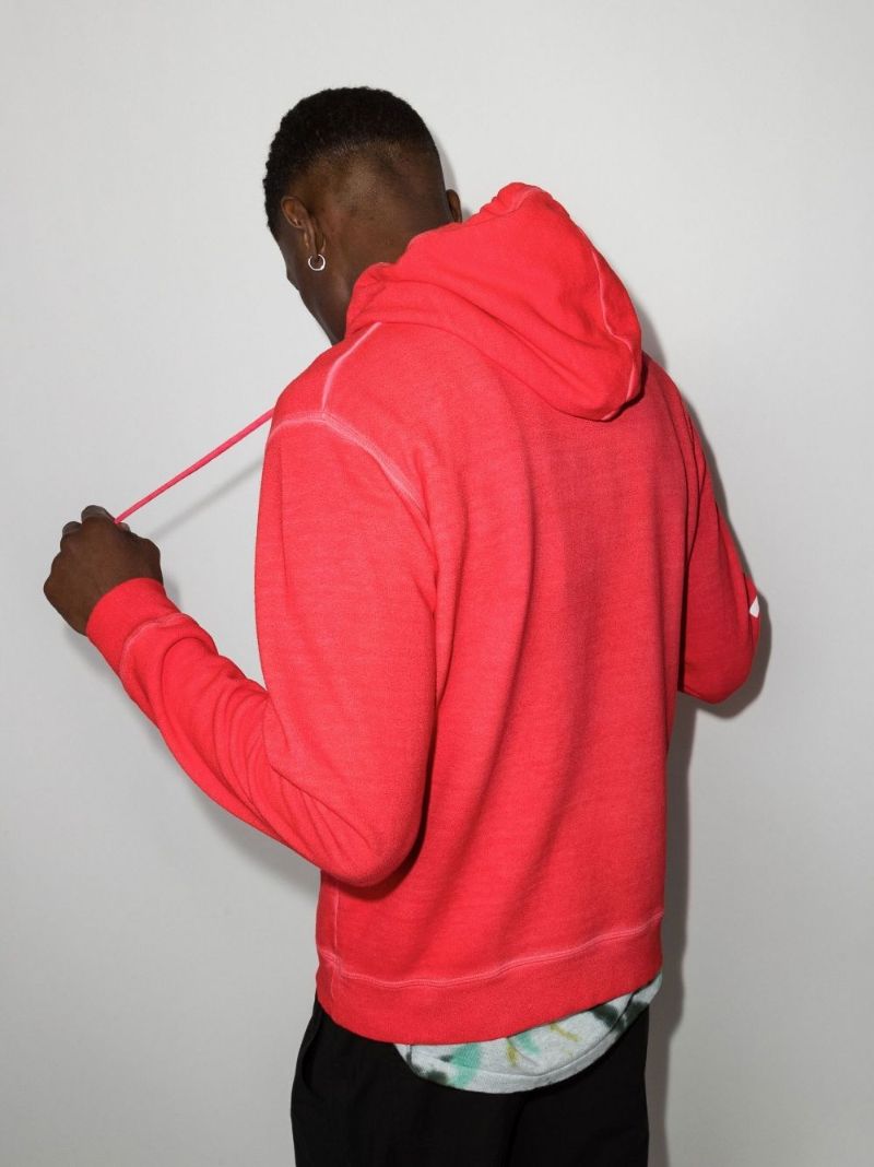 One Life Logo Print Hoodie