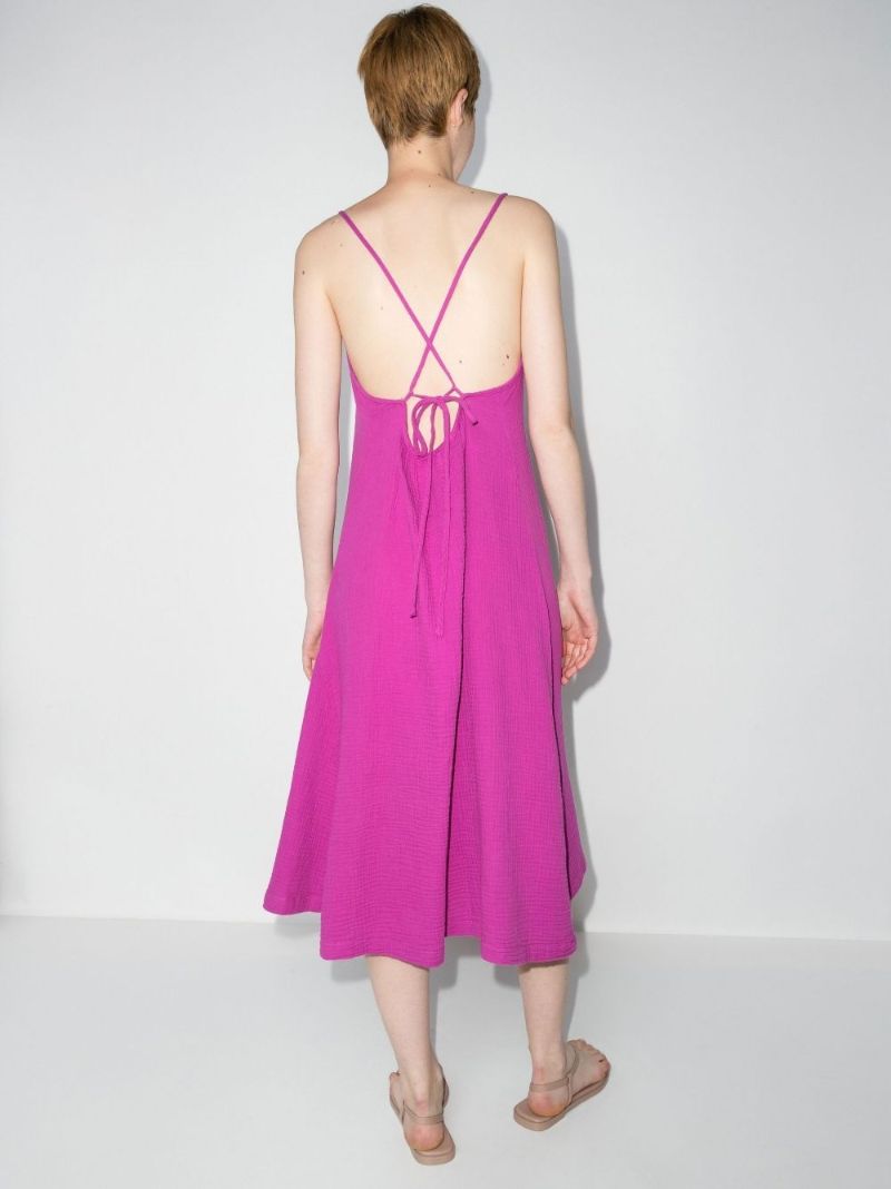 Simone Open Back Midi Dress