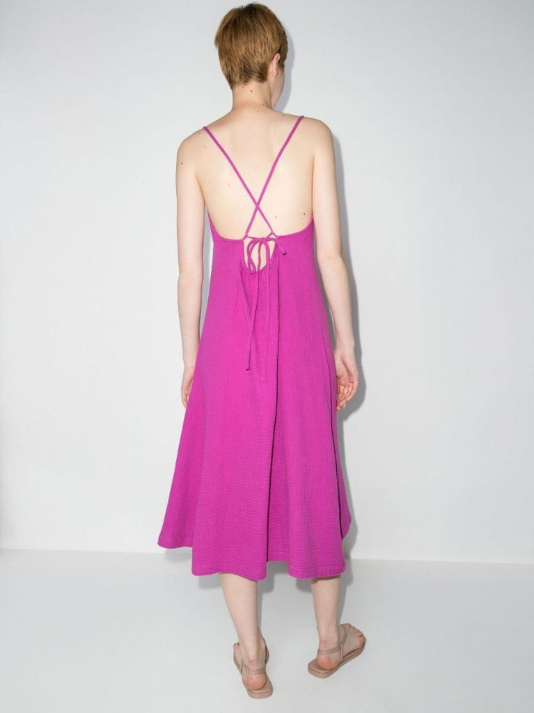 Simone Open Back Midi Dress