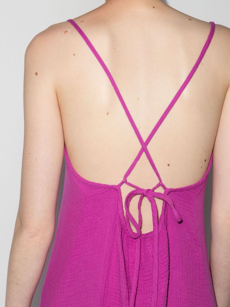 Simone Open Back Midi Dress