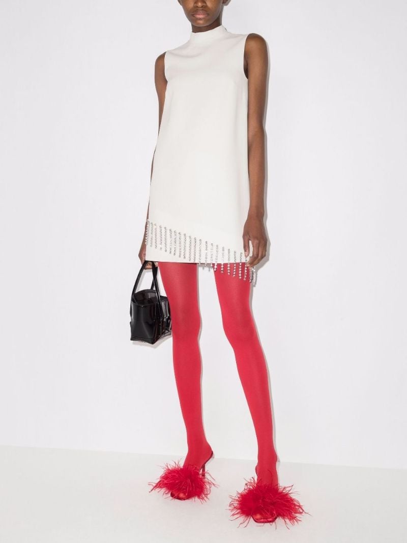 Cup-chain Mini Dress