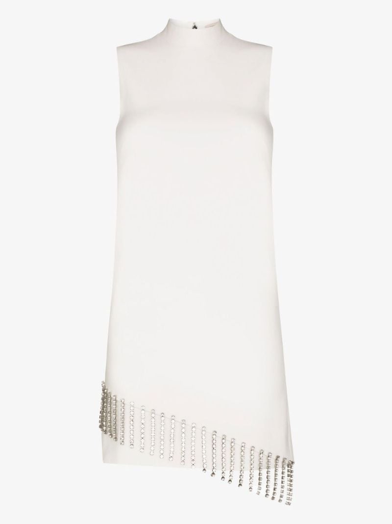 Cup-chain Mini Dress