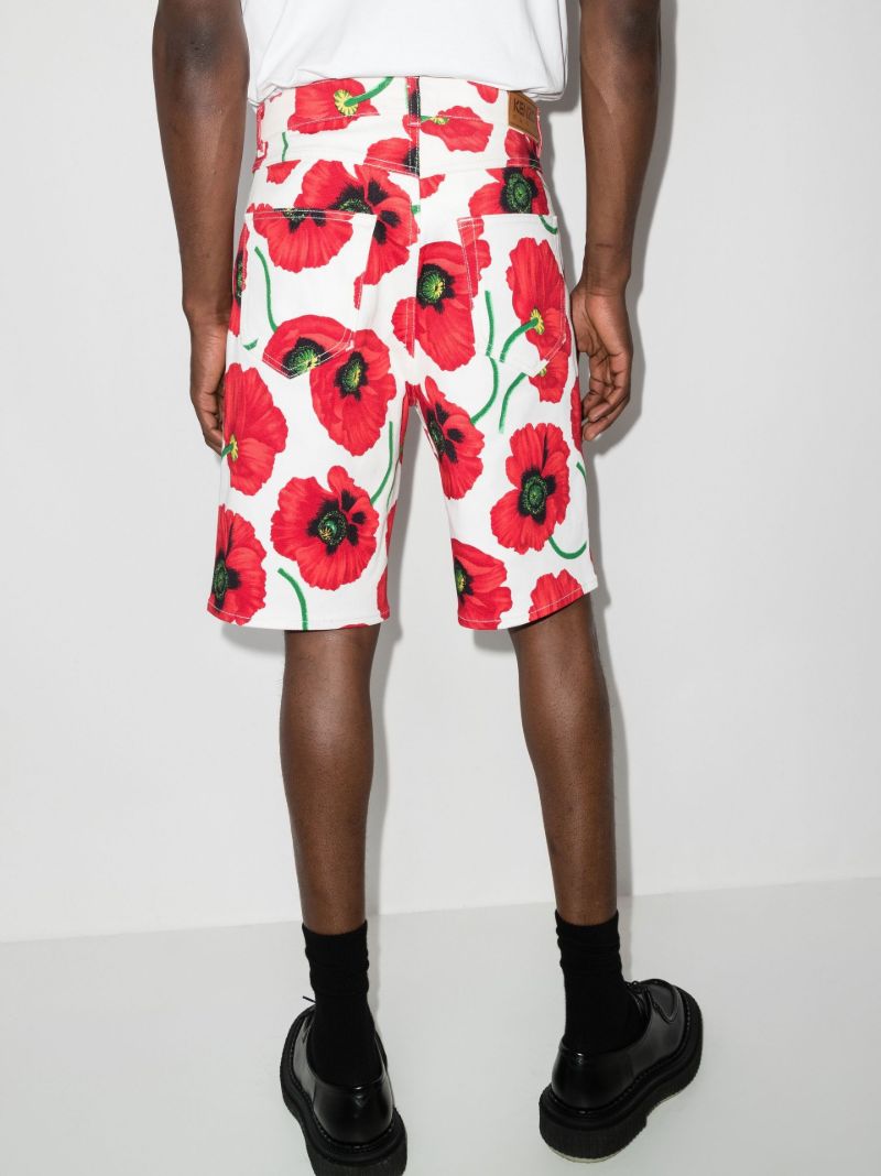 Poppy Printed Cotton Shorts
