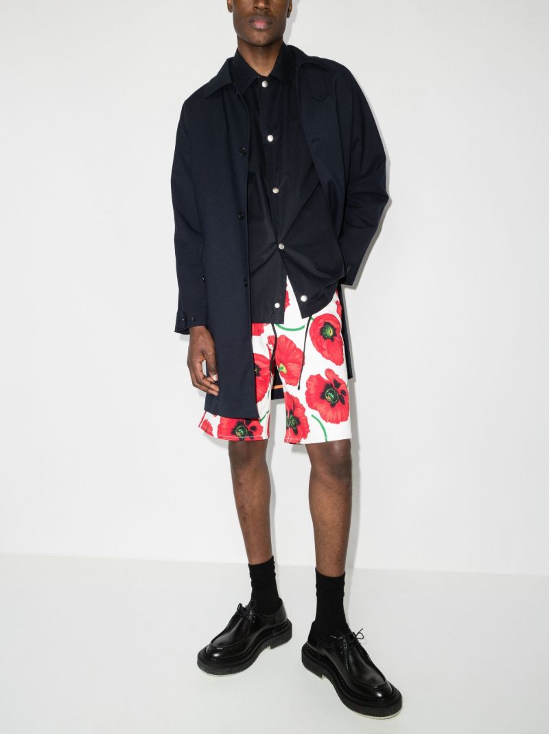 Poppy Printed Cotton Shorts