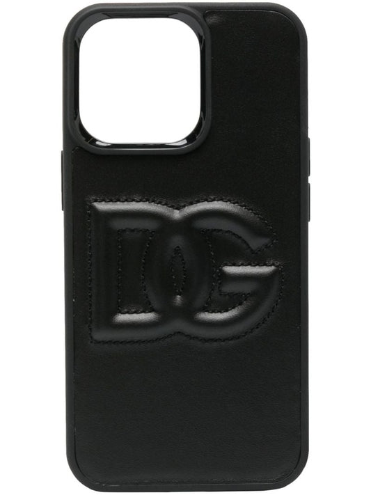 Black Iphone 13 Pro Leather Phone Case